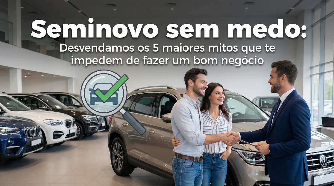 Seminovo sem medo: Desvendamos os 5 maiores mitos que te impedem de fazer um bom negócio